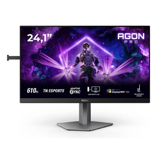 AOC G2 AG246FK6, 61,2 cm (24.1?), 1920 x 1080 Pixel, Full HD, LED, 0,5 ms, Nero, Grigio